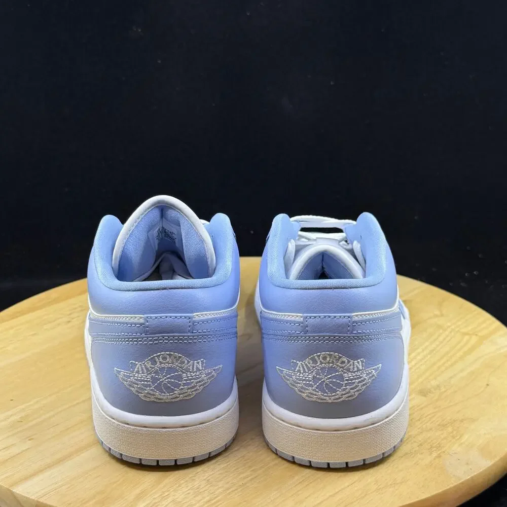 Nike Air Jordan 1 Low White Aluminum DC0774-142 Women's Size 11/ 9.5 M NEW